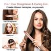 Выпрямитель для волос Flat Iron с двойным напряжением, быстрый нагрев, ЖК-дисплей, автоматическое отключение, горячий утюжок для всех типов волос, щипцы для завивки волос