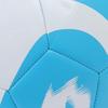 Adidas TIRO Club Футбольный мяч светло-голубой и размера 5, машинная сшивка, белый,