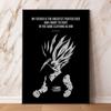 Холст с принтом Dragon Ball Brothers, интерьерная живопись, украшение для дома, классические изображения героев мультфильмов