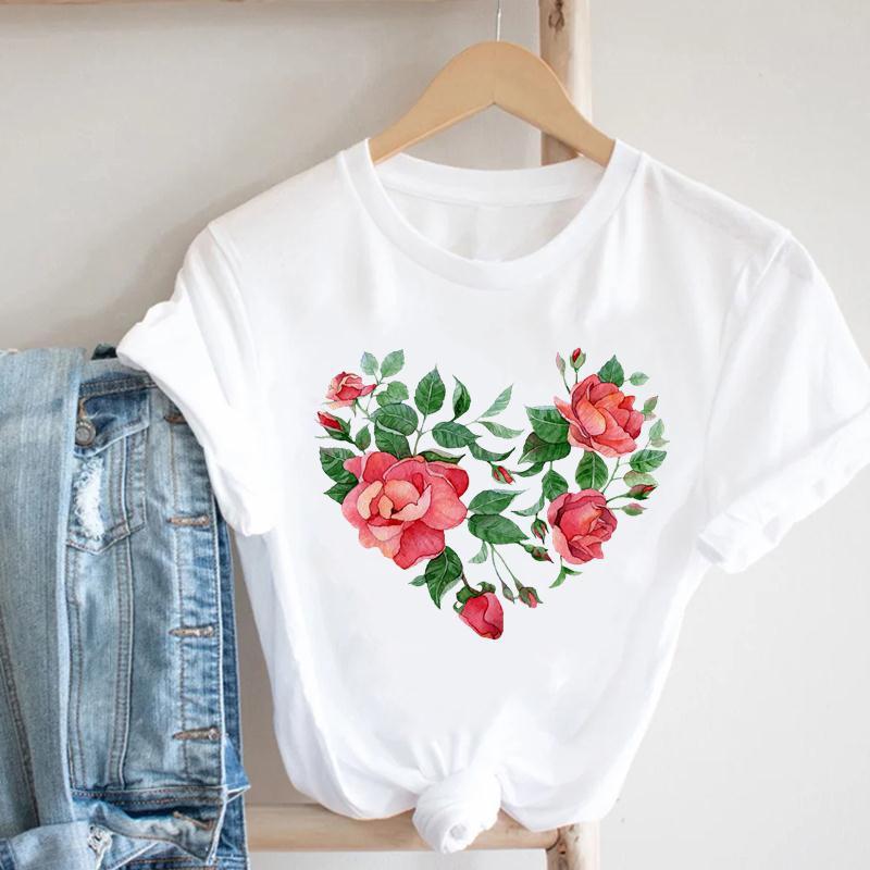 Унисекс принт одежда женская с коротким рукавом повседневная 90-е мультфильм модная одежда футболка топ футболка FeУнисекс графическая футболка