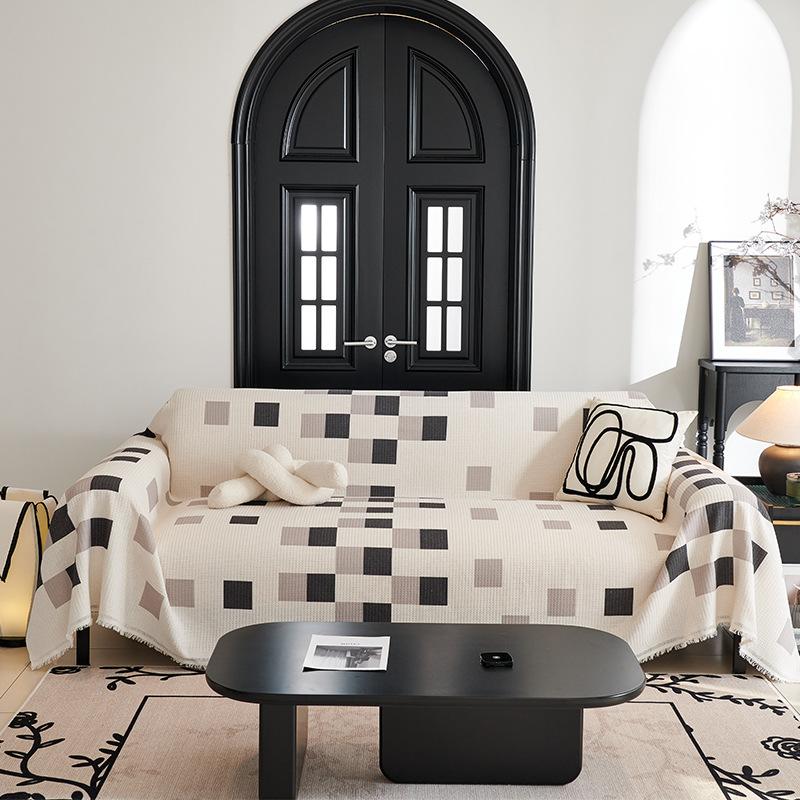 Lazy Sofa Cover Anti-Cat Scratch Sofa Towel All-Inclusive Four Seasons Universal Sofa Blanket Cover Cloth