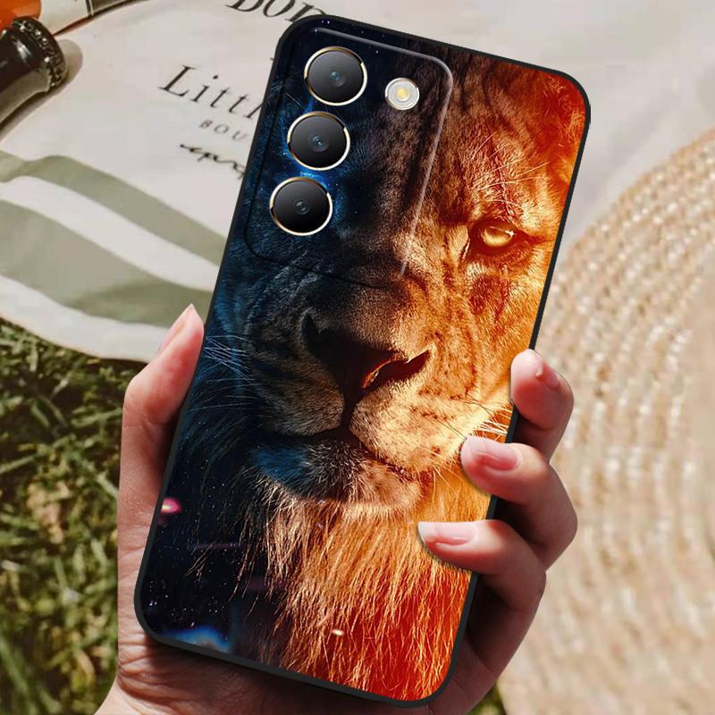 Для чехла Vivo V40 SE Роскошные Милые TPU Мягкие Силиконовые Чехлы для Телефона для Vivo V40 SE 5G Защитные Оболочки Бамперы Para Vivo V40SE Capa