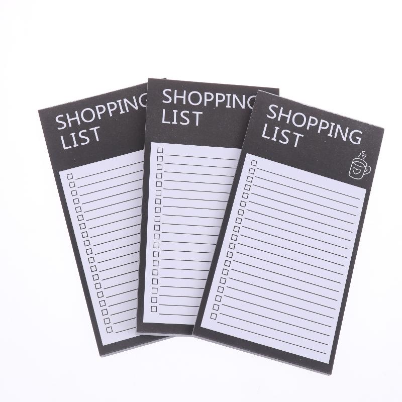 Магнитный блокнот для заметок Доска для сообщений на холодильник Портативный отрывной блокнот Планировщик заметок Список покупок Для дома офиса школы