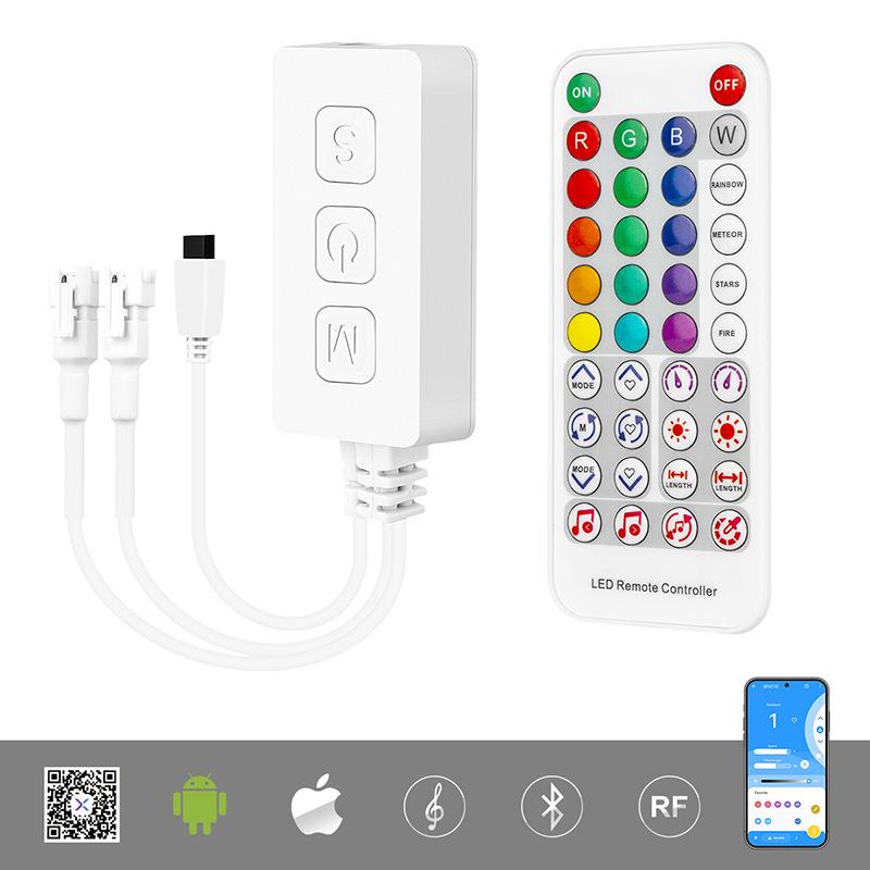 SP Контроллер RGBIC Светодиодная лента с Bluetooth, Wi-Fi и музыкальным приложением (Модели 105/06/07/08/110E)