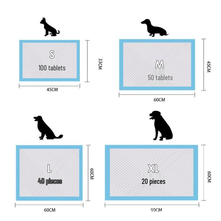 Thickened Deodorizing Disposable Pet Urine Pads