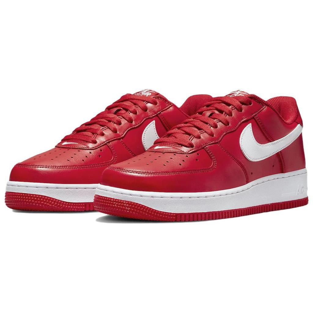 Nike Air Force 1 Low Цвет месяца — университетские красные кроссовки унисекс, белые FD7039-600