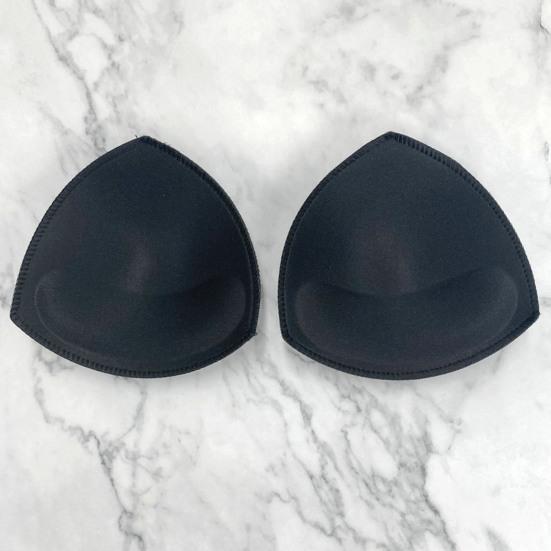 Bra Pad Insert Cup Inserts Removable Sewn Push Up Bra Triangle Breast Enhancer