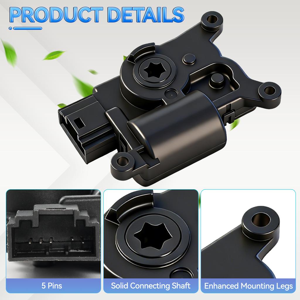 Привод управления заслонкой смешивания воздуха отопителя HVAC для A3 A4 Q2 TT Seat Ateca Leon Skoda Karoq Octavia VW Arteon Golf Passat Tiguan Touran 5Q0907511A