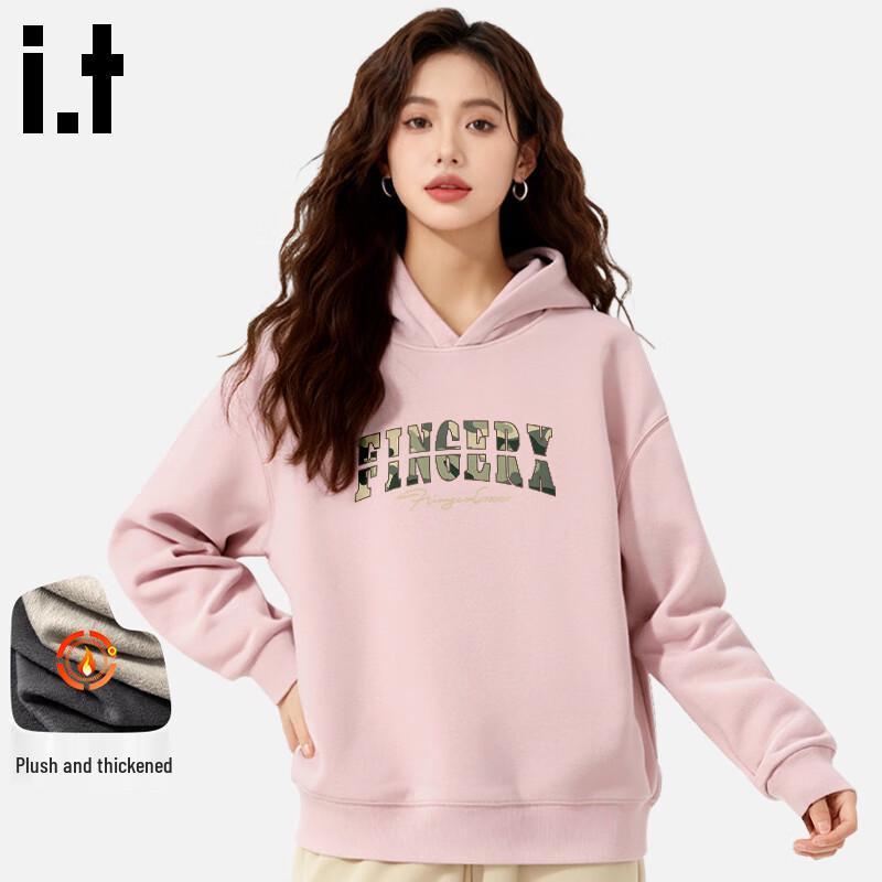 Fingercroxx IT Unisex Retro Fleece-lined Hooded Sweatshirt