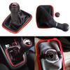 Car Auto Vehicle Gaitor Boot Shift Knob Leather Faux Gear for MK4 Golf Jetta