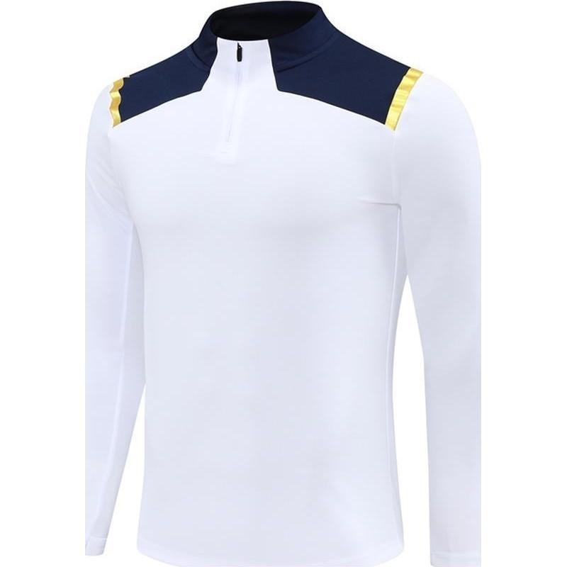Unisex Long Sleeve Half-Zip Training Set Outdoor Sports Quick-Dry Breathable Athletic Top