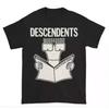 Descendents Хардкор Панк Рок Европейский и Американский Стиль Уличный Свободный Мужской Хлопковый Топ Футболка с Коротким Рукавом и Принтом