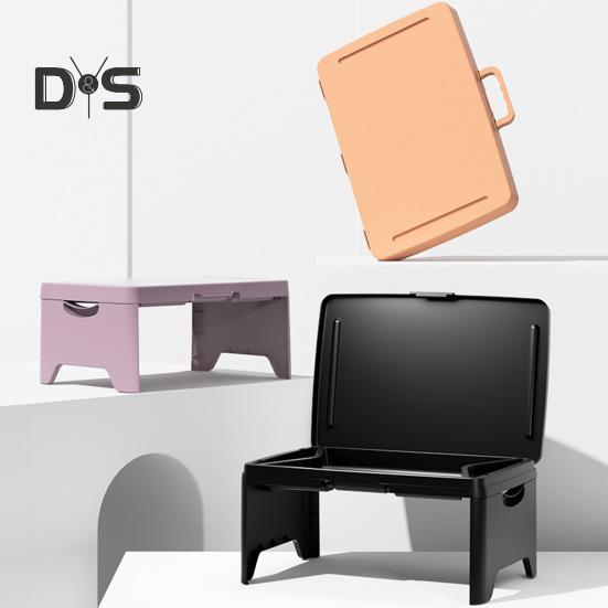 Складной стол с переносной ручкой, прочный, легкий, дорожный, стоячий, для ноутбука, компьютерный стол, мини-стол для учебы и работы студентов