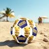 1pc Sonic the Hedgehog Soccer Ball Size 5 Indoor Soccer Ball Fashion Colorful Backyard Game - Great For Sports Fans Gift HE44