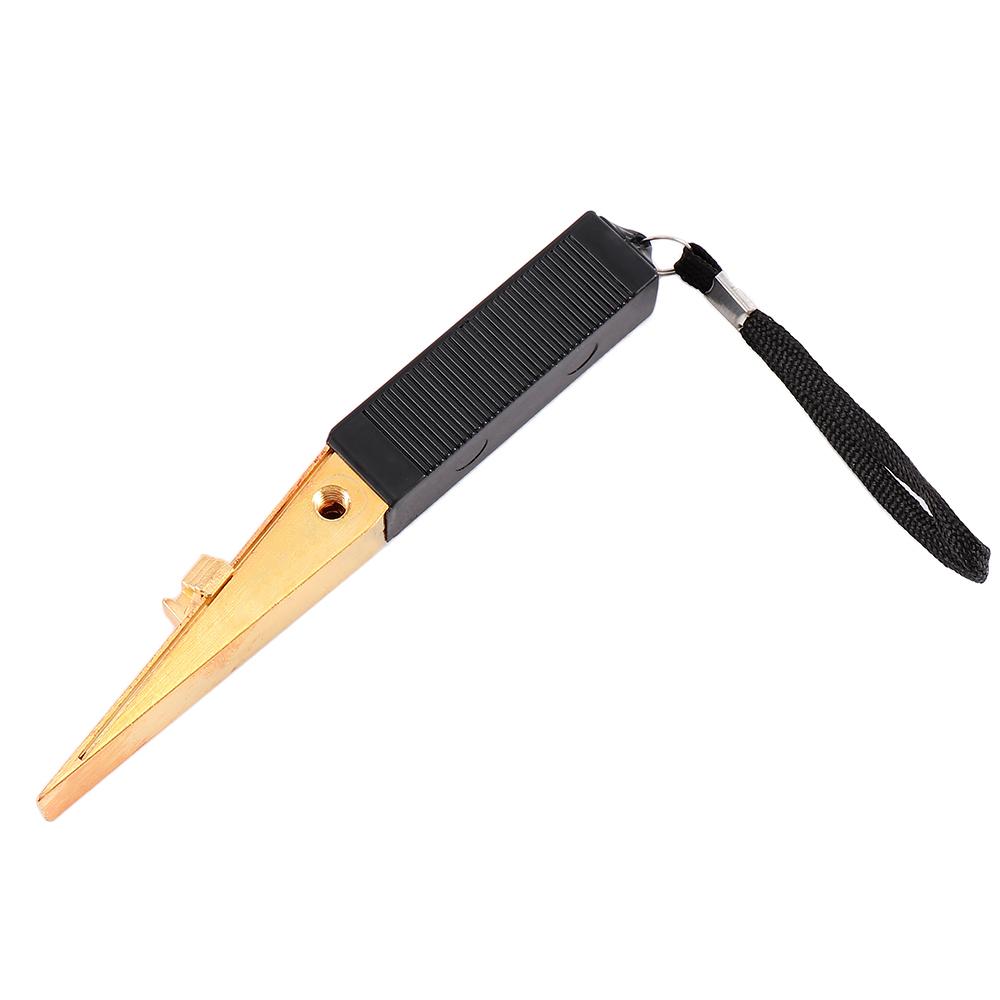 House 1-15mm Measure Tool Engineer Copper Wedge Shaped Detection Ruler Feeler Gauge Vernier Caliper