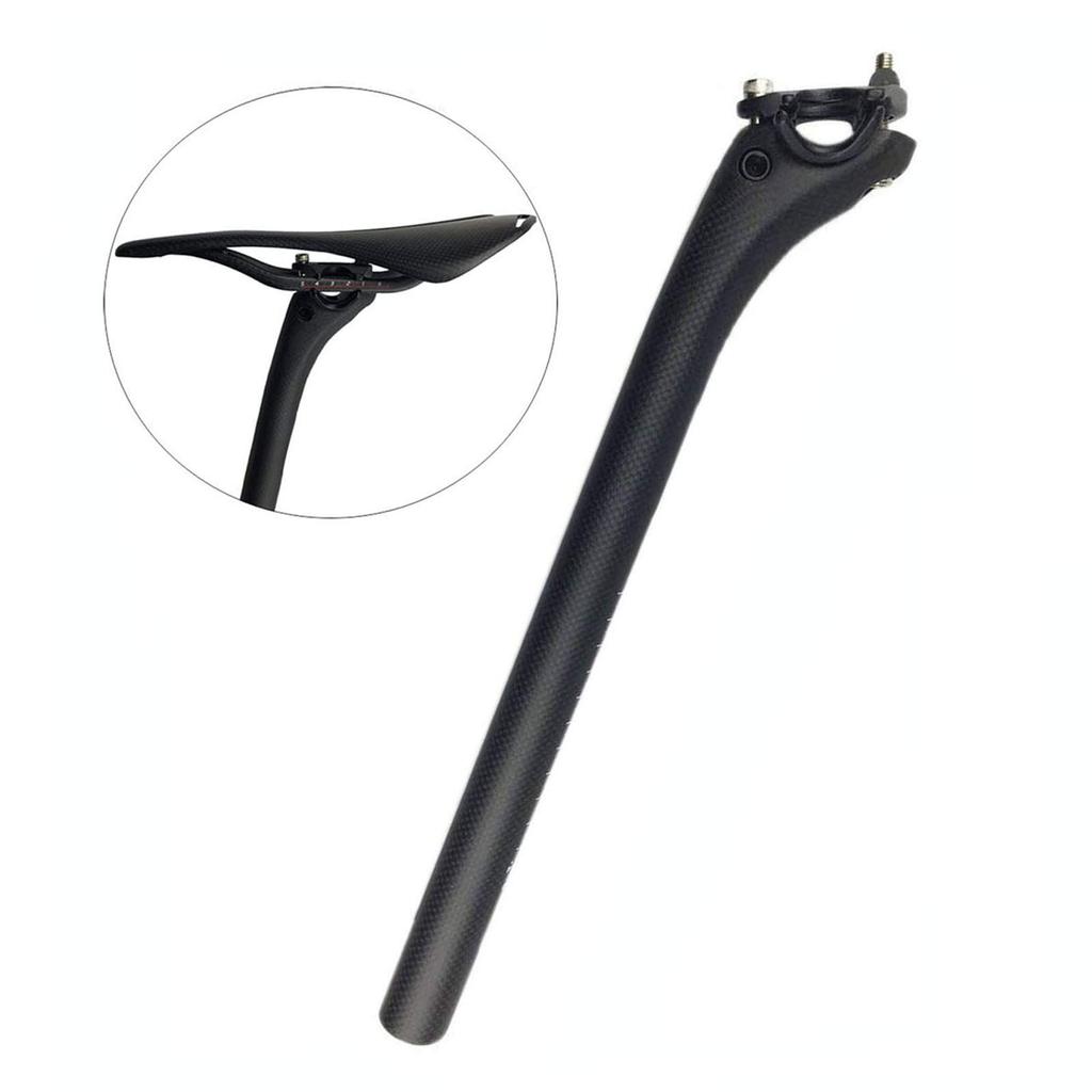 Подседельный штырь PLATT Carbon, сверхлегкий, 3K, матовый, для горного велосипеда, амортизация вибрации, мм, горы/дороги 25,4/27,2/30,8/31,6 350/400