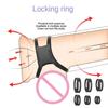 Многоразовое силиконовое кольцо для пениса для мужчин – Эластичное кольцо для члена для задержки эякуляции, усиления эрекции и продления полового акта, увеличения, взрослая секс-игрушка