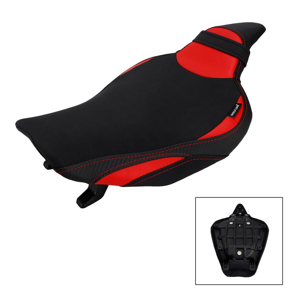 Front Raider Seat Driver Cushion Pu Fit Red For Kawasaki Z1000 2014-2025 2024