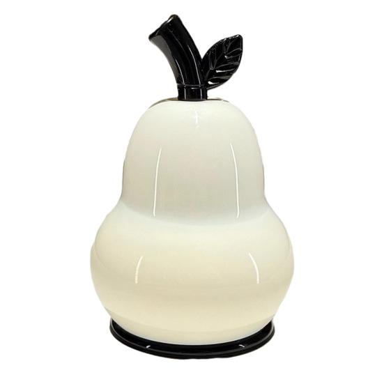 Pear Shaped Toothpick Holder, Large Capacity Covered Toothpick Storage Box, Kitchen Toothpick Dispenser Container with Dust-Proof Lid