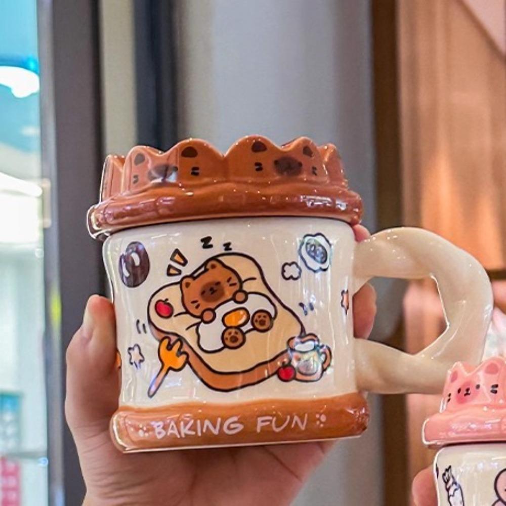 Give Girlfriends Birthday Gifts, Cute Cakes, Cat Water Cups, High-end Souvenirs, Ceramic Mugs, Practical Gift Boxes.