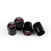 4PCS Metal Car Badges Tire Valve Caps Covers Auto Accessories For Mini John Cooper Countryman S R50 R52 R53 R55 R56 R57 q3