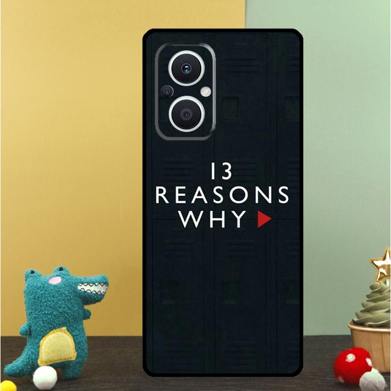 13 Тринадцать причин почему Чехол для OPPO Reno 15F 14F 11 12 13 F 14 10 15 Pro 7 8 Lite OPPO Find X5 X6 X8 X9 Pro Чехол