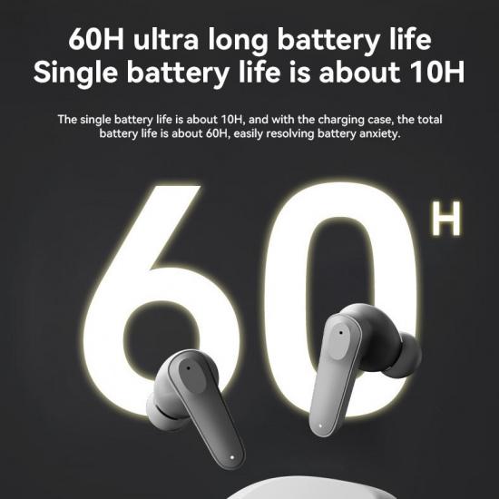 A98 High-definition Stereo Bluetooth Earphones TWS physical noise rectiondu Wireless headphones LED power display touch control IP5X Waterproof