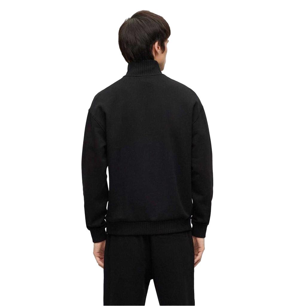 Hugo Boss Mens Dangula Logo Quarter Zip Sweatshirt