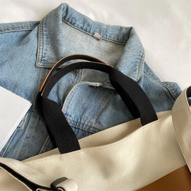 Модная сумка через плечо большой емкости с буквенным принтом, женская новая модная простая сумка, однотонная сумка-тоут