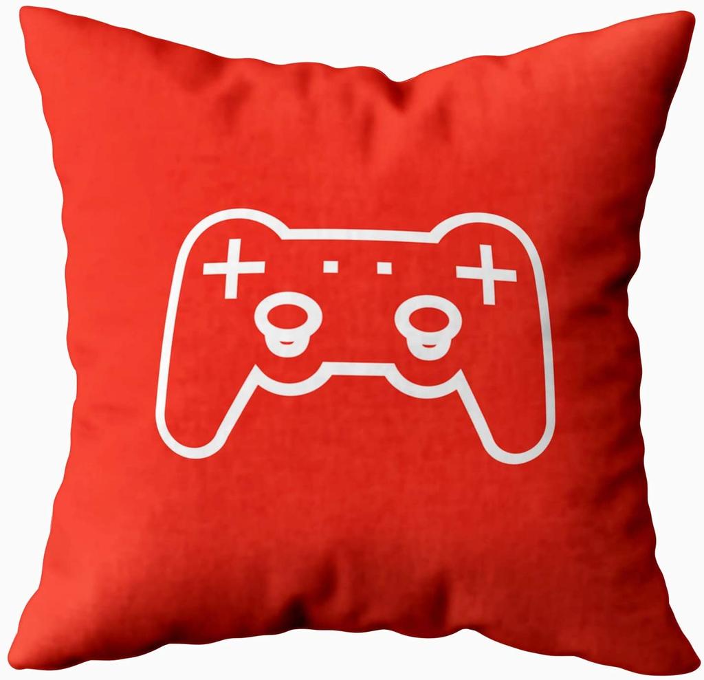 RZN Gamer игровой контроллер джойстик чехол для подушки с джойстиком красный плед наволочки 45x45 см для домашних диванов