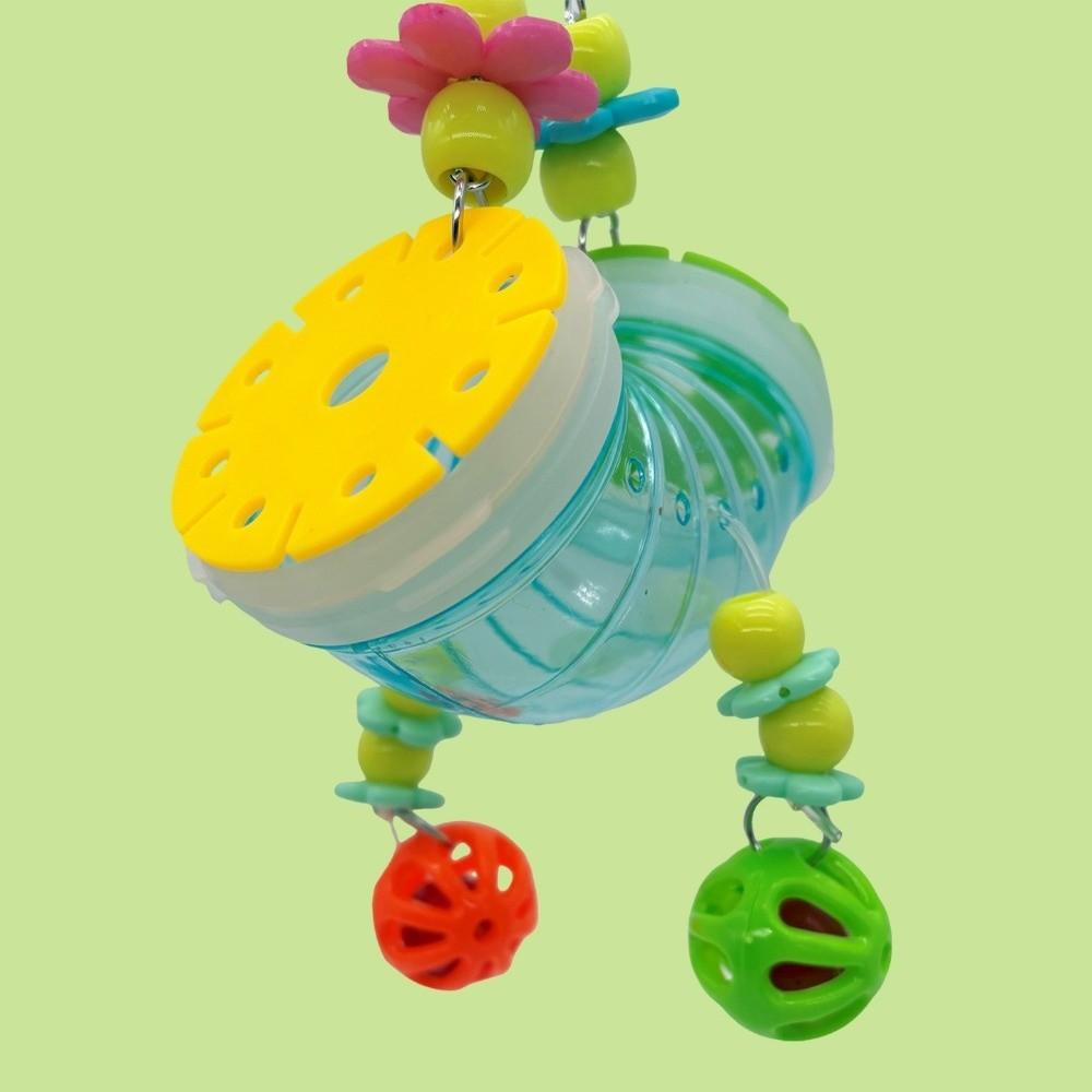 Interactive Bird Tunnel Toy Hanging Cage Decoration Toy For Lovebird Cockatiel