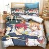 Топ 3D Аниме Food Wars Shokugeki no Soma Печатный Комплект Постельного Белья Пододеяльник Мягкий и Удобный Идеальное Украшение для Детской Комнаты