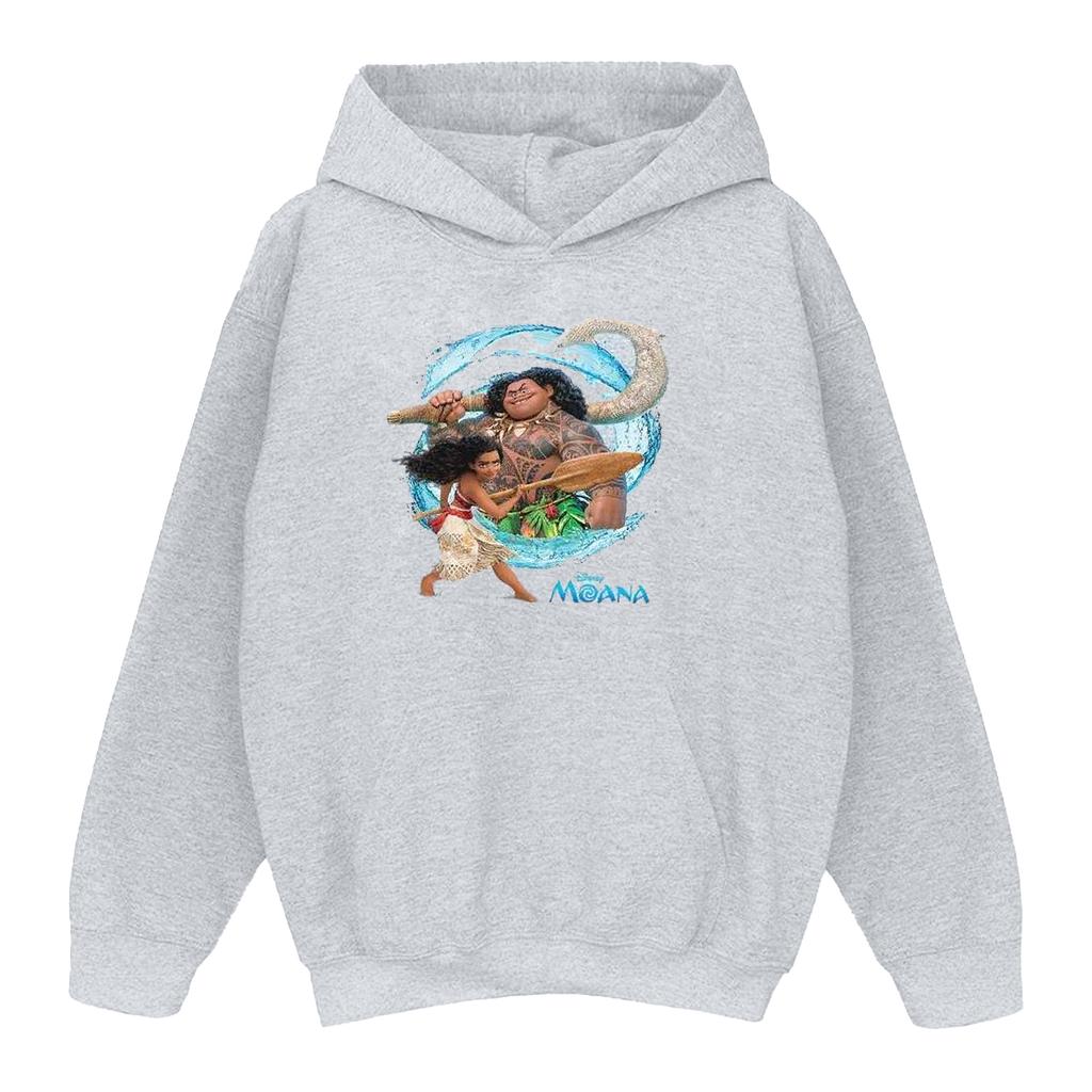 Disney Мужская толстовка с капюшоном Moana And Maui Wave