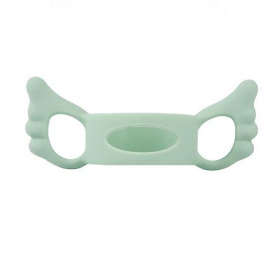 Baby Bottle Handle Reusable Food Grade Silicone Soft Grip Handle Sippy Cup Water Bottle Grip Infant Feeding Accessories