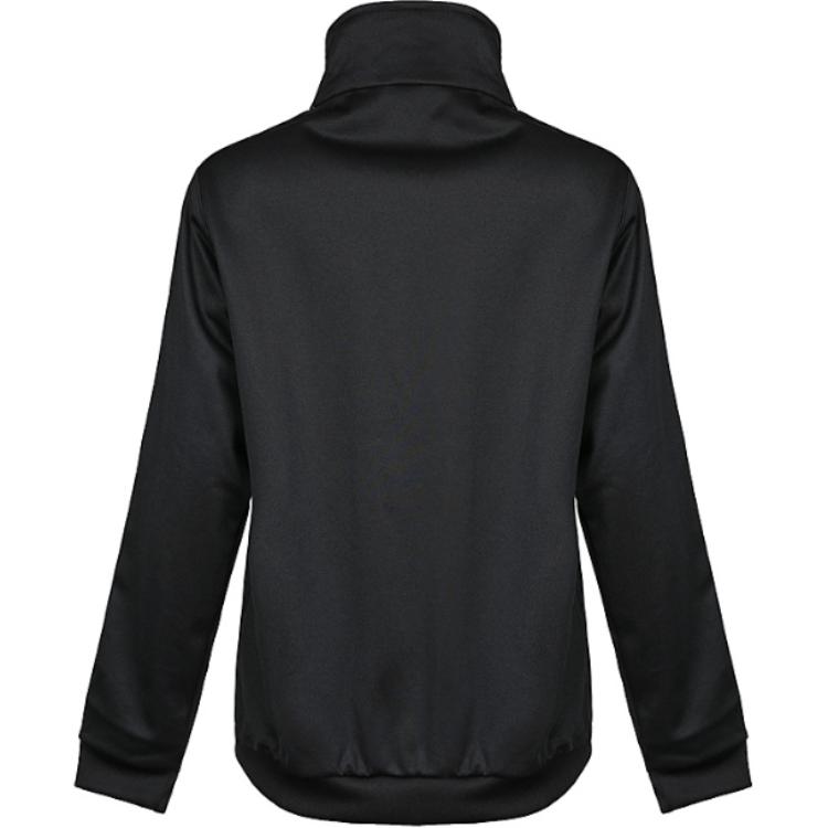 adidas Originals Contempo BB TT Повседневная Удобная Модная Ретро Стойка Воротник Полосатая Куртка Женские Куртки Черный CE2424