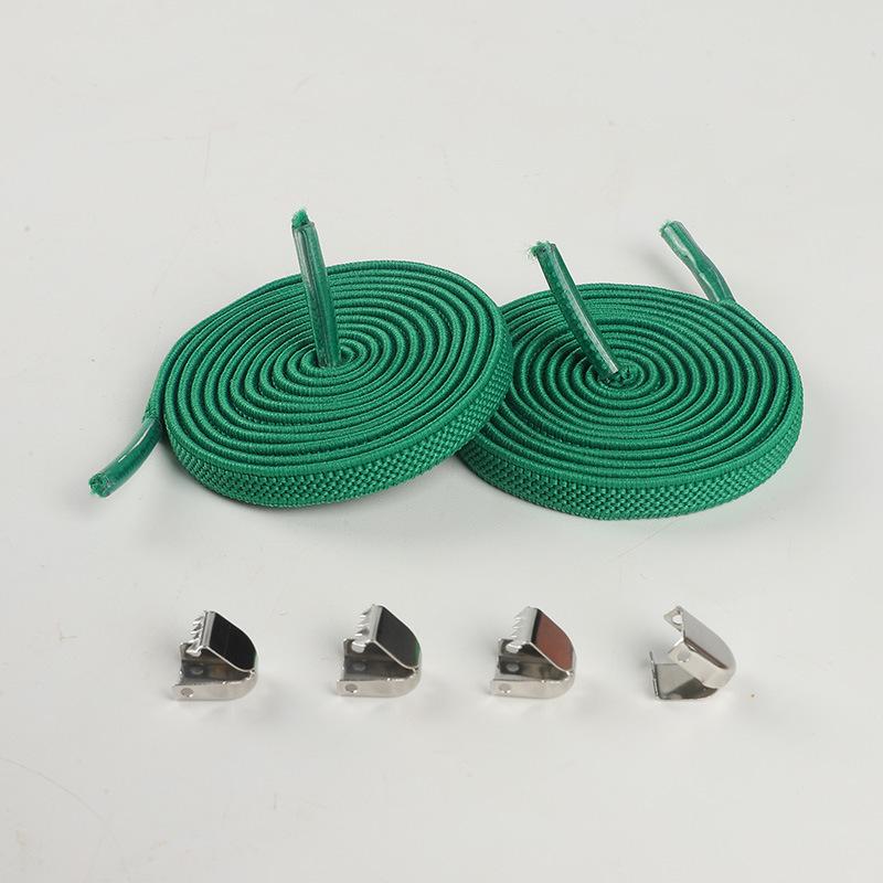 1 пара шнурков без завязок, эластичные шнурки, уличные кроссовки для отдыха, быстрые безопасные шнурки на плоской подошве для детей и взрослых, унисекс, ленивые шнурки