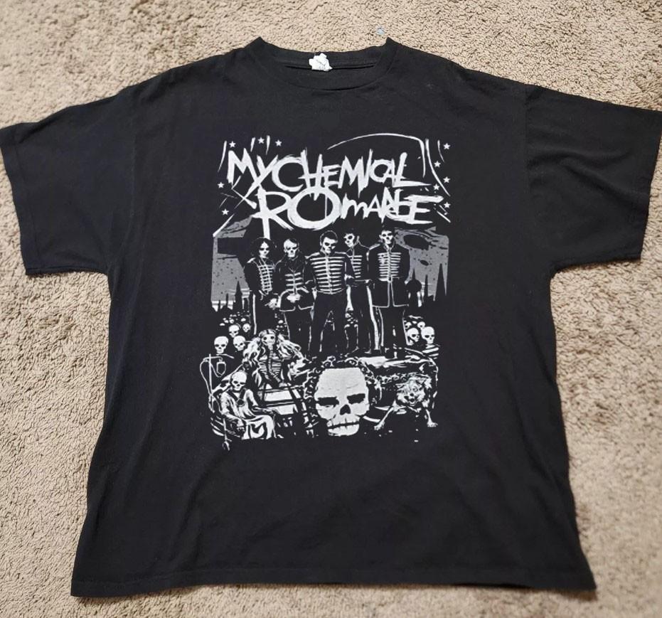 My Chemical Romance vintage black short sleeve tee shirt s-2345xl QT3958