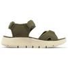 Skechers Go Walk Flex Простые Удобные Пляжные Сандалии Мужские Сандалии Зеленые 229205-OLV