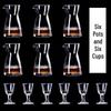 Стеклянный графин и набор посуды Shangqi Baijiu