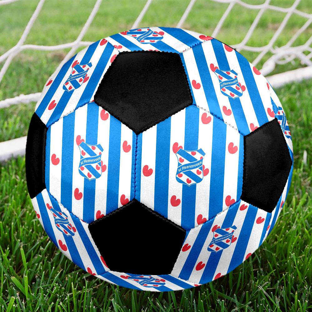 РАЗМЕР 5 Футбольный мяч SC Heerenveen Цветной Для всех возрастов Машинная строчка ПВХ Готов к соревнованиям Прочный Высокий отскок