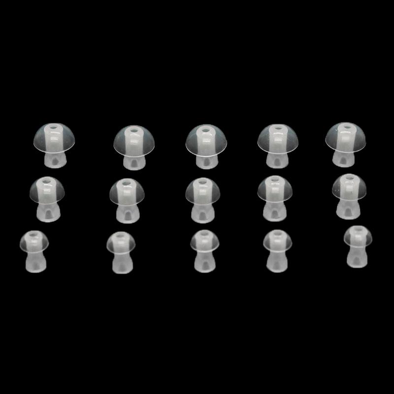 2 шт. Амбушюры для слуховых аппаратов, вкладыши для наушников, силиконовые вкладыши для наушников, вкладыши