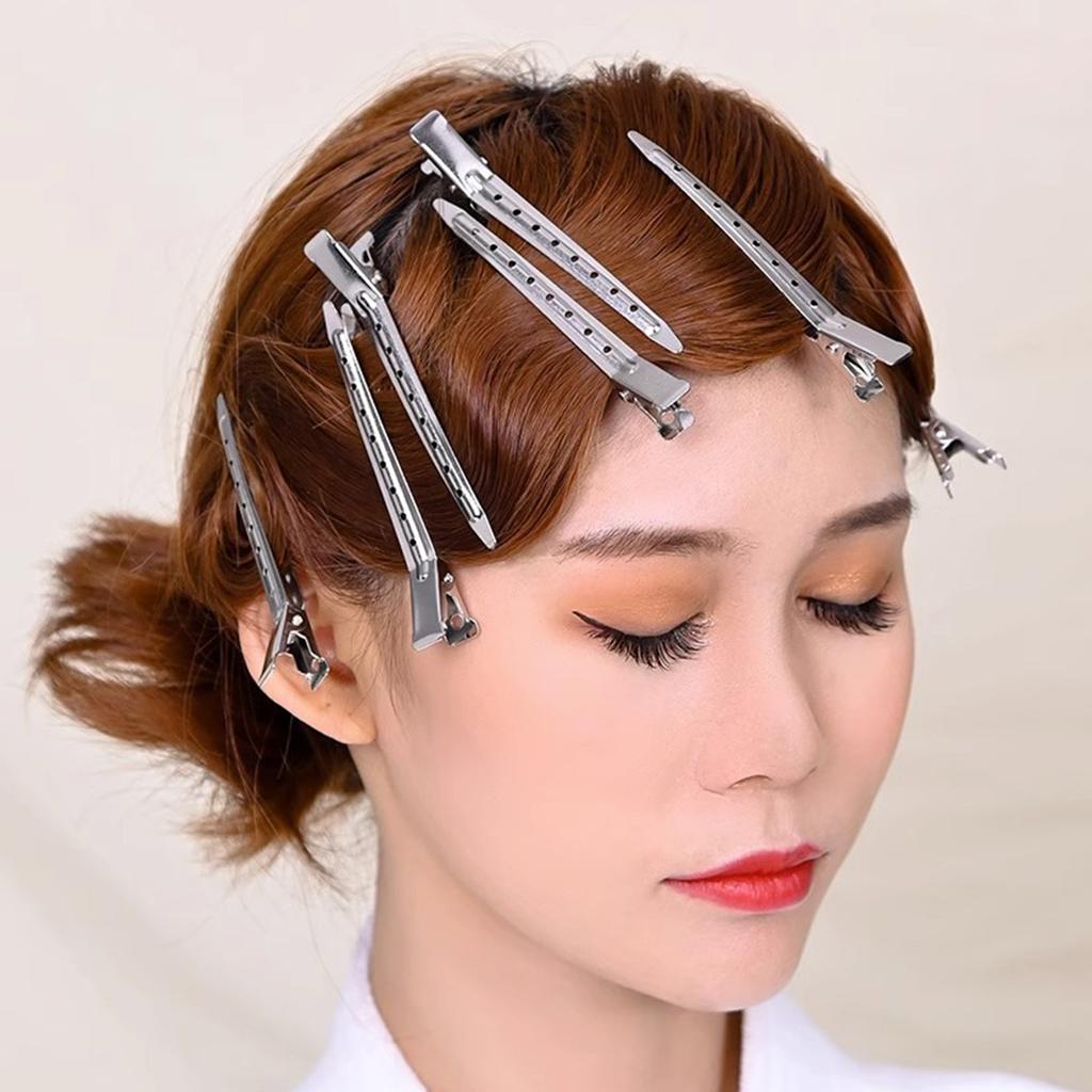 20 шт. Женские заколки-бабочки однотонные, с сильной фиксацией, универсальные, для волос, аксессуар для прически своими руками, FC