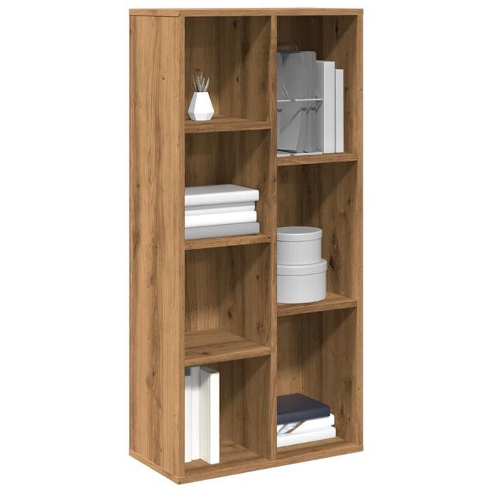 VidaXL Bookcase Artisan Oak 50x25x104 Cm, Bookcase, Book Furniture, Storage Cabinet, Bookshelf, 855965