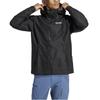 Adidas Куртка мужская Terrex Gore-Tex Logo с капюшоном, водонепроницаемая, ветрозащитная, черная HN2906