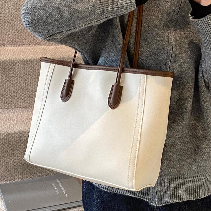 Большая вместительная сумка женская сумка новая модная корейская версия универсальная ретро сумка женская модная сумка на одно плечо для поездок на работу женская