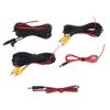 Universal Car Rca Av Rear View Backup Camera Video Cable Cord With Trigger Wire For Auto Rear View Camera And Dvd Monitor