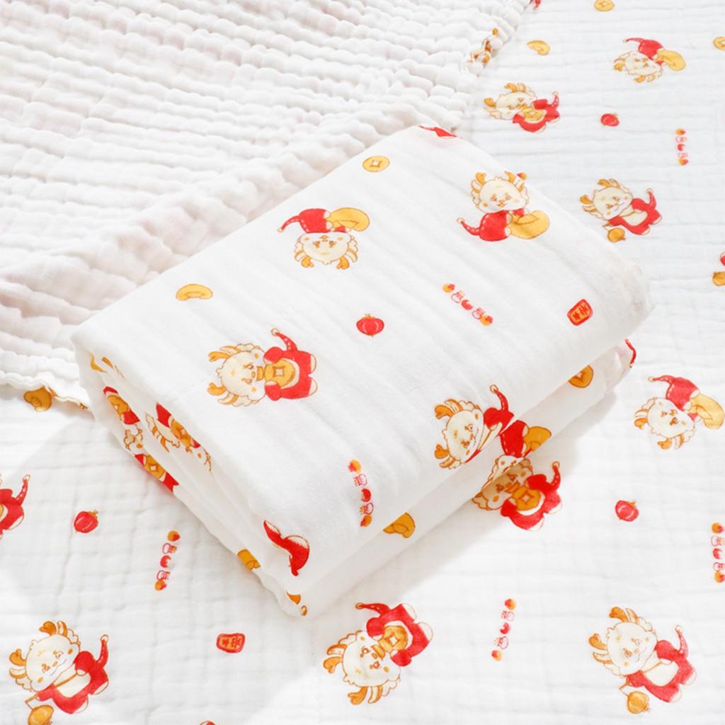 Шестислойное хлопковое банное полотенце Хлопковое детское банное полотенце