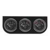 52MM 3in1 Meter Water Temperature Gauge Volt Meter Oil Pressure Gauge Kit with Water Temp Sensor 10mm Triple Meter Voltmeter