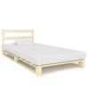 Solid Wood Pallet Bed Frame Pine 90*200 cm