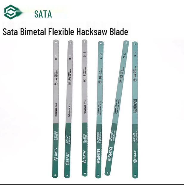 Ручная ножовка SATA 12", быстрорежущая сталь, нержавеющая сталь 93416/93417/93418.